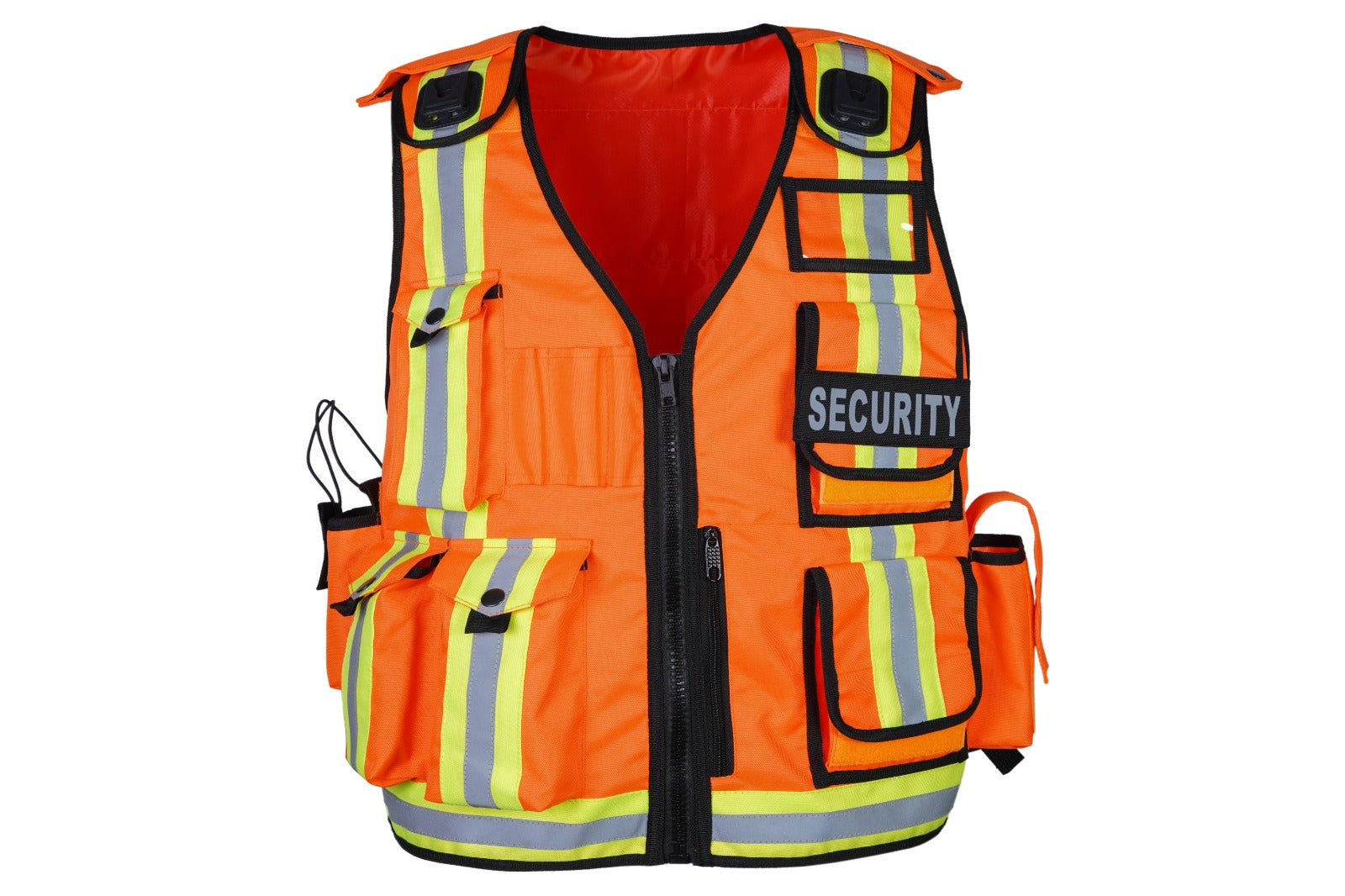 Orange Hi Viz Tactical Vest Security Rac3 New Orange Hi Vis