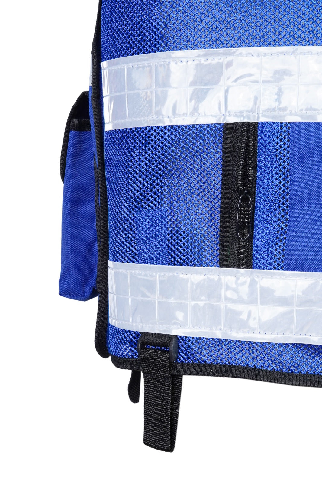 Rac3 New Blue Regular Hi Viz Security Tactical CCTV Tac Vest (V-AUD-VID-BU)