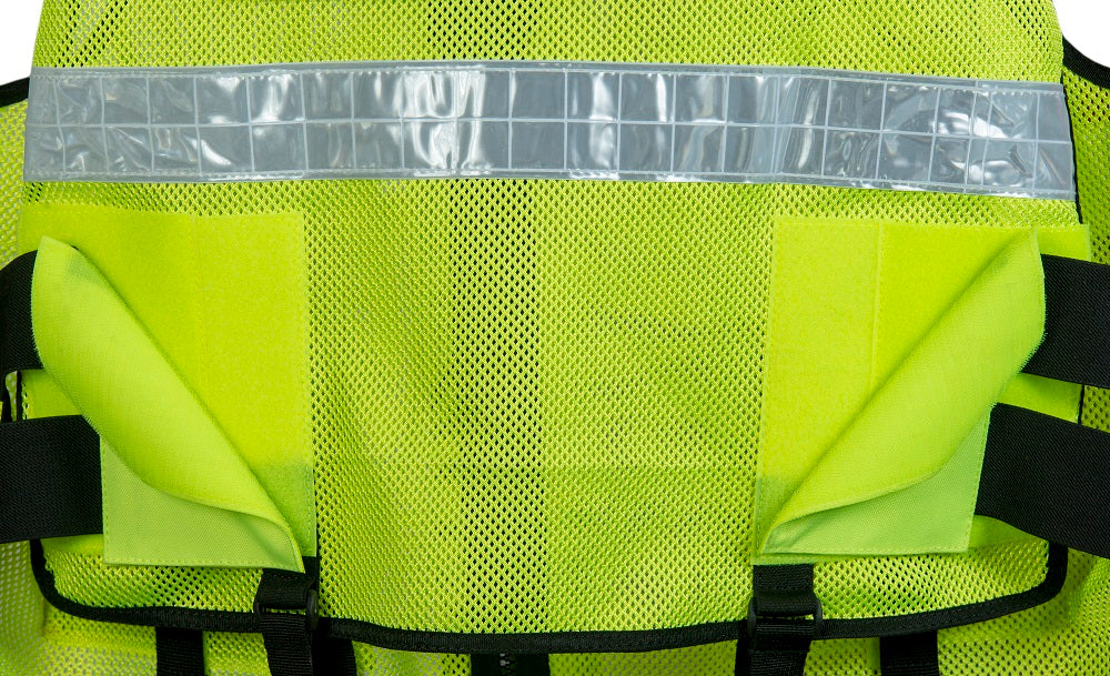 Rac3 YSB Hi VIz Tactical Security Dog Handler Tac Vest (V-S-2-YL)