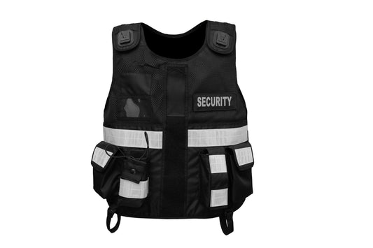 RAC3 Stab Proof Security Vest – Protective Body Armour for Personal Safety with Adjustable Size from Small to 5XL