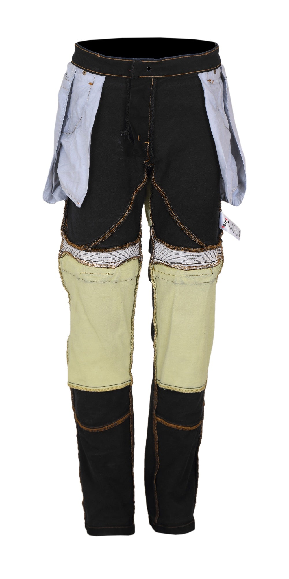 RAC3 Original Men's Slim Fit Motorbike Protective Armored Lining Denim Jeans Trousers