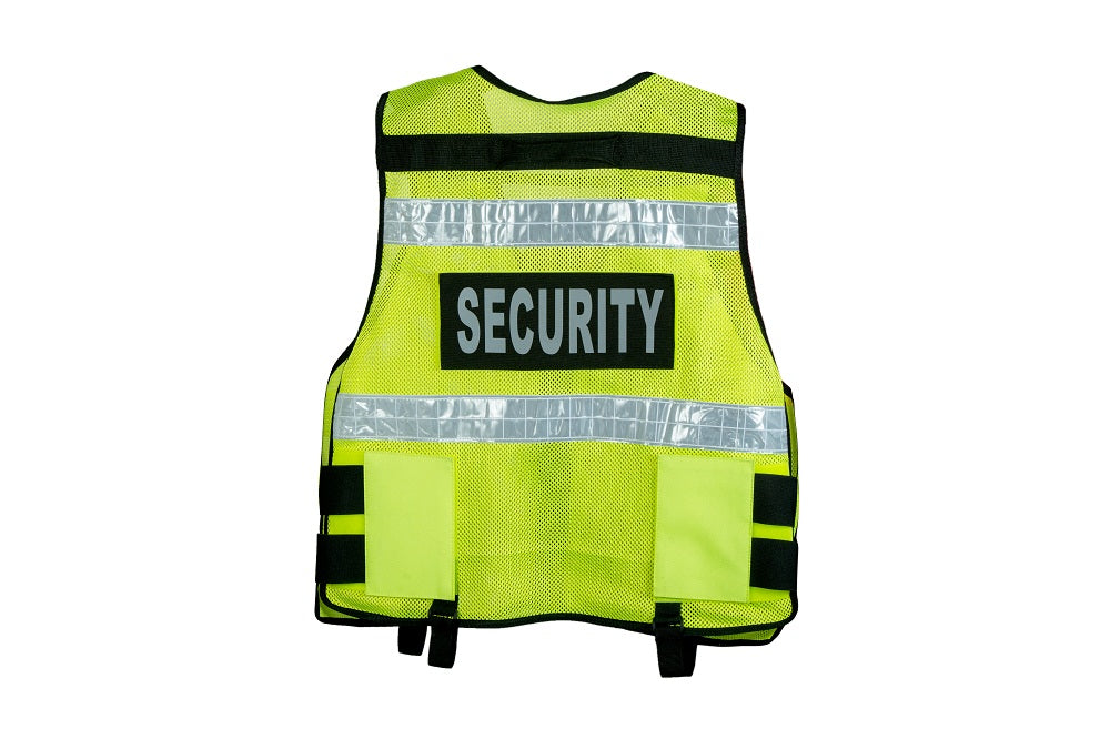 New Hi Viz Tactical Vest - Paramedic Yellow / Green /First Aid - Appex