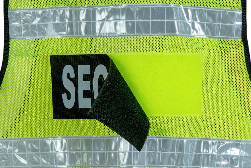 Rac3 YSB Hi VIz Tactical Security Dog Handler Tac Vest (V-S-2-YL)