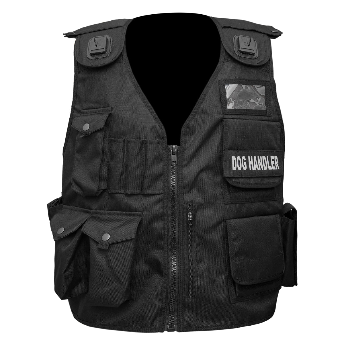 RAC3 Dog Handler Work Vest with Multiple Pockets - Adjustable Small to 5XL - Professional K9 Training & Working Dog Apparel
