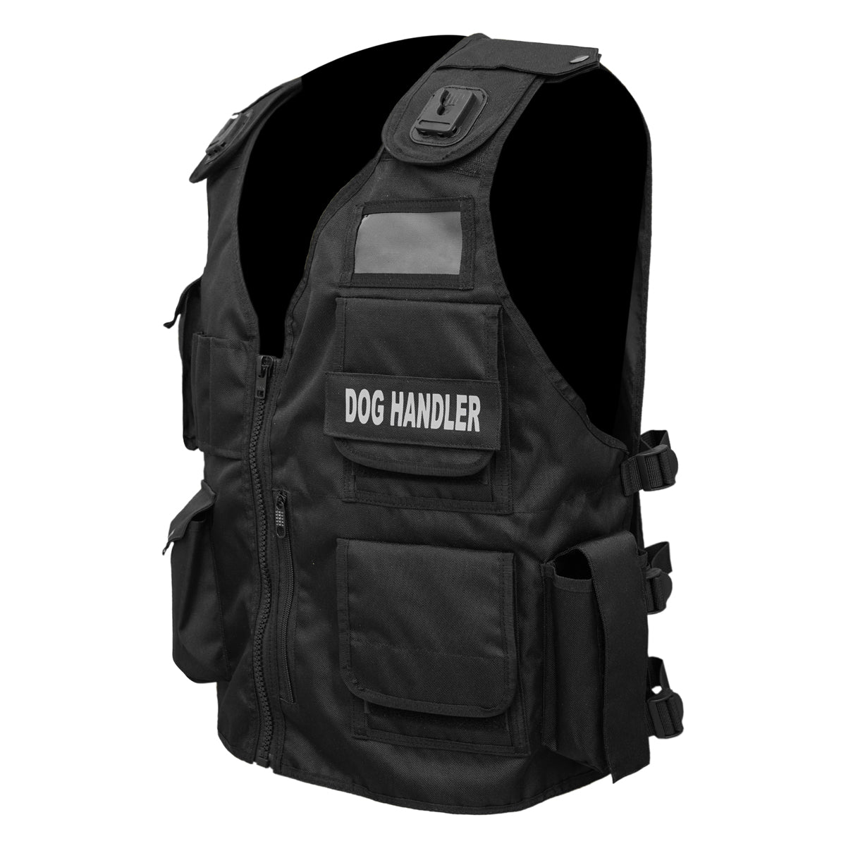 RAC3 Dog Handler Work Vest with Multiple Pockets - Adjustable Small to 5XL - Professional K9 Training & Working Dog Apparel