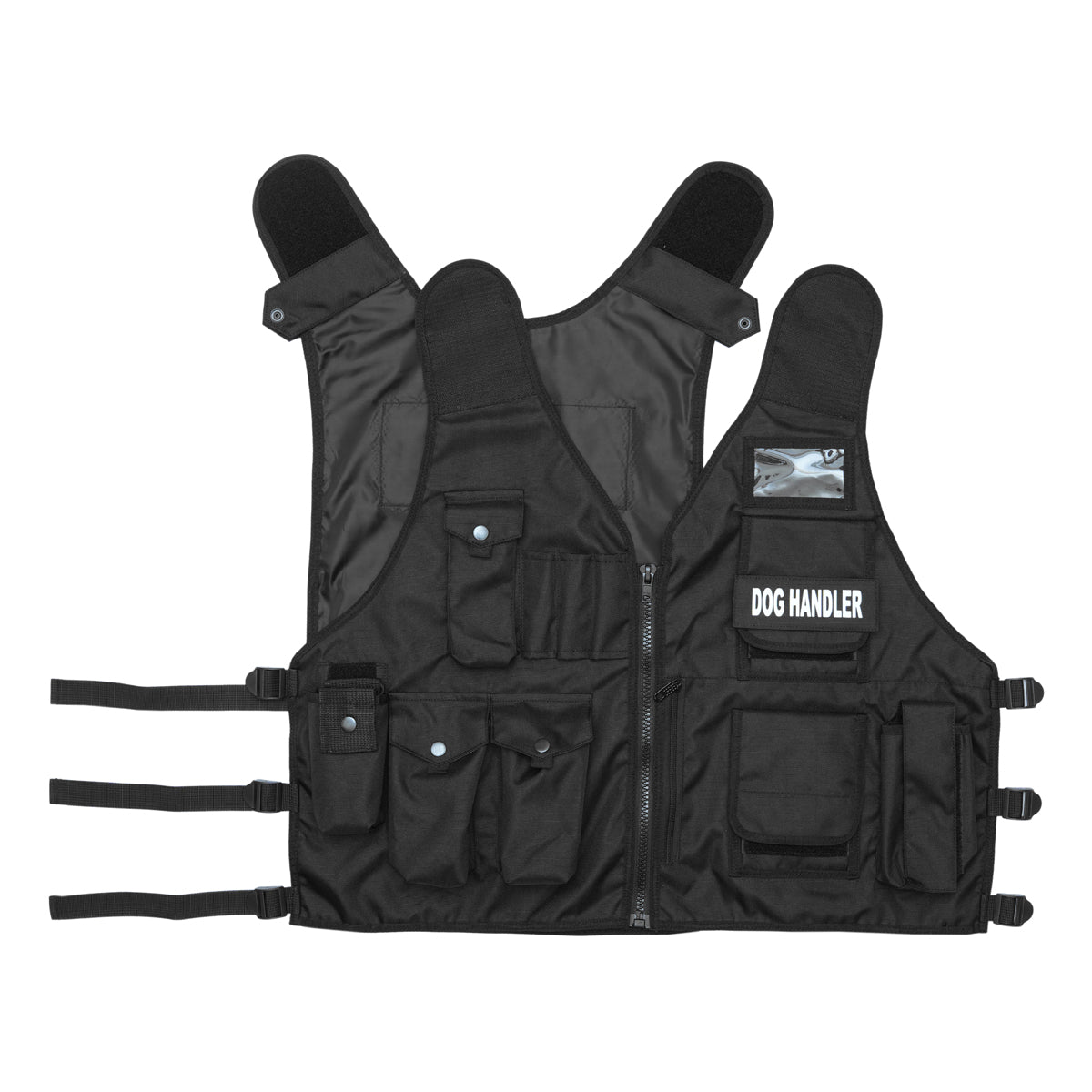 RAC3 Dog Handler Work Vest with Multiple Pockets - Adjustable Small to 5XL - Professional K9 Training & Working Dog Apparel